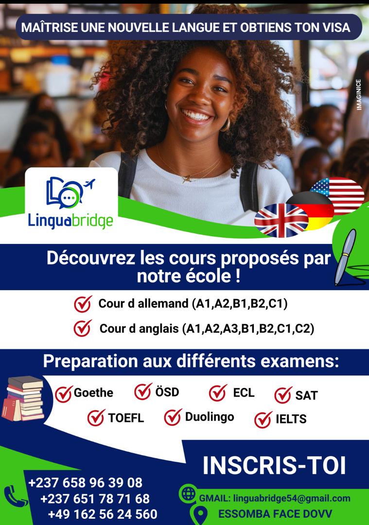 Cours d'Anglais
